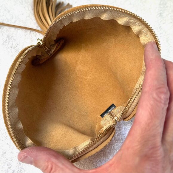 Portland Leather Goods AP Champagne Taco Tassel Pouch - Brand New - Picture 6 of 7